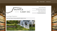 Desktop Screenshot of brownlawllc.com