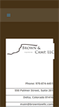 Mobile Screenshot of brownlawllc.com